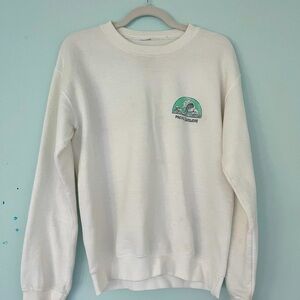 Pacsun Logo Wave Graphic crewneck